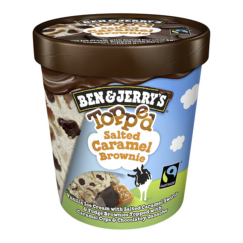 Ben & Jerry's Topped Salted Caramel Brownie