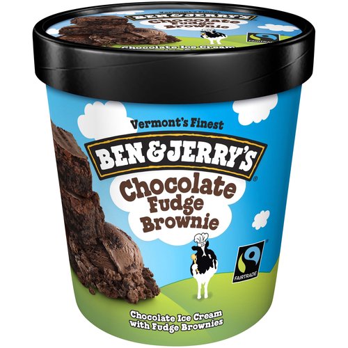 Ben & Jerry Ice Cream, Chocolate Fudge Brownie