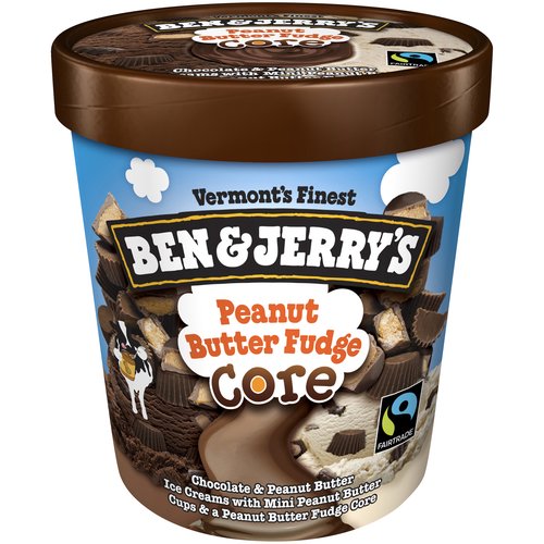 Ben & Jerry's Ice Cream, Peanut Butter Fudge Core