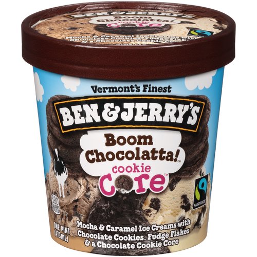 Ben & Jerry's Ice Cream, Boom Chocolatta! Cookie Core 