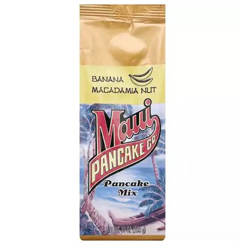 Maui Pancake Mix, Banana Macadamia Nut