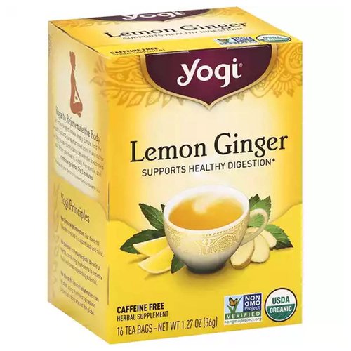 Yogi Tea, Lemon Ginger