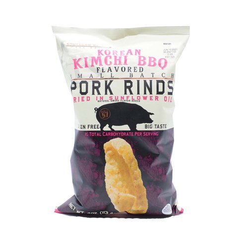 Southern Recipe Pork Rinds, Korean Kimchi BBQ