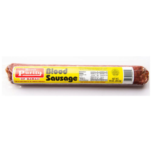 Purity Blood Sausage