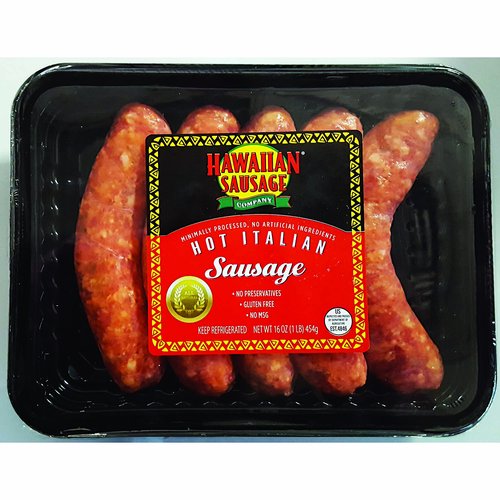 Hawaiian Hot Italian Sausage