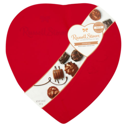 Valentines Russell Stover Red Heart Box