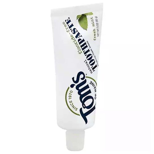 Tom's of Maine Fluoride-Free Whitening Toothpaste, Fresh Mint