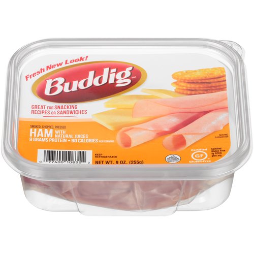 <ul>
<li>Great for Snacking, Recipes or Sandwiches</li>
<li>U.S. inspected and passed by Department of Agriculture.</li>
<li>Gluten Free</li>
<li>9 grams protein</li>
<li>90 calories per serving.</li>
</ul>