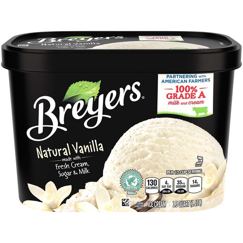 Breyers Ice Cream, Vanilla