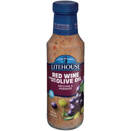 Litehouse Red Wine Vinegar with Olive Oil Dressing & Marinade