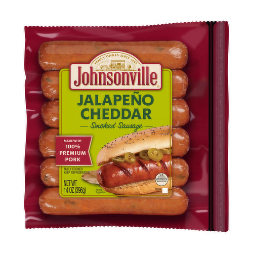 Johnsonville Jalapeno Cheddar Smoked Sausage