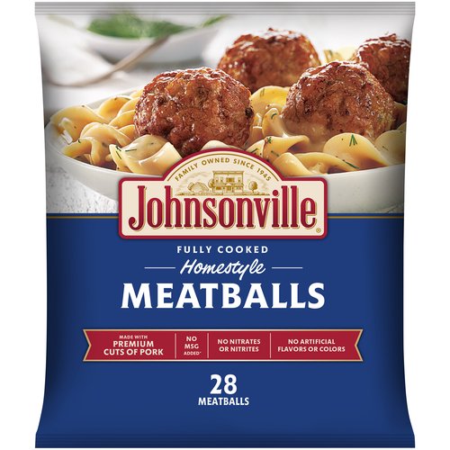 Johnsonville Homestyle Meatballs