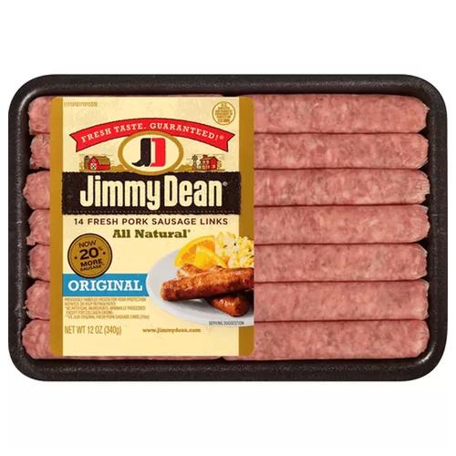 Jimmy Dean All Natural Sausage Links Original