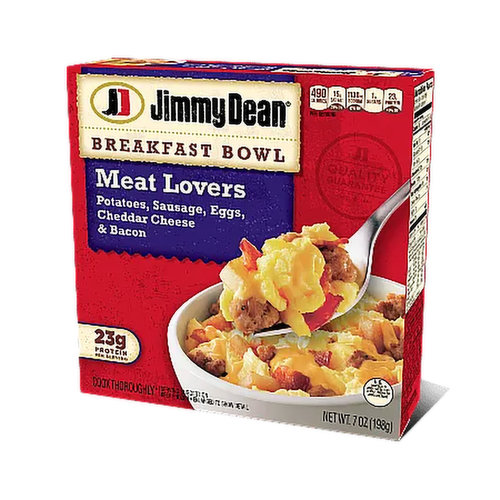 Jimmy Dean Meat Lovers Breakfast Bowl