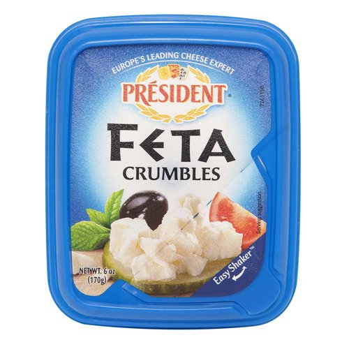 President Crumbled Feta Cheese,