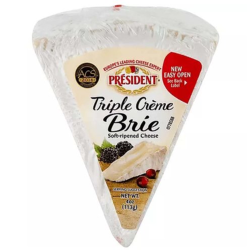 President Triple Creme Brie