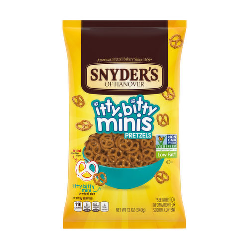 Snyder's Itty Bitty Minis Pretzels