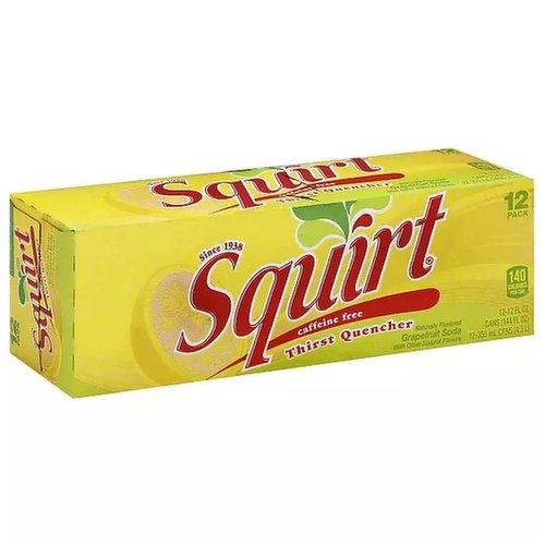 Squirt Fridge Mate, Cans (Pack of 12)