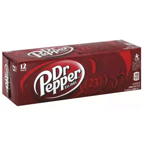 Dr. Pepper, Cans (Pack of 12)