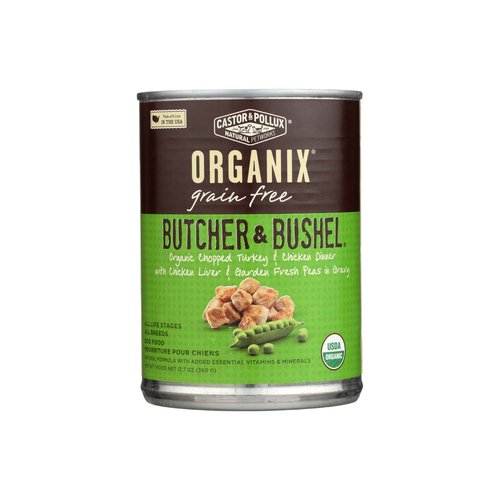 Castor & Pollux Organix Turkey, Liver & Peas