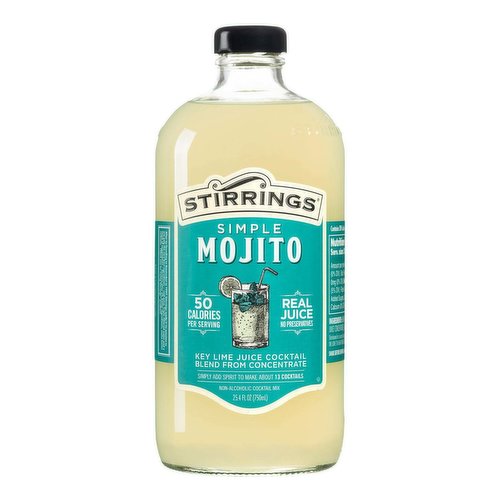 Stirrings Cocktail Mix, Simple Mojito