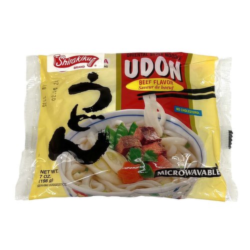 Shirakiku Udon, Beef Flavor