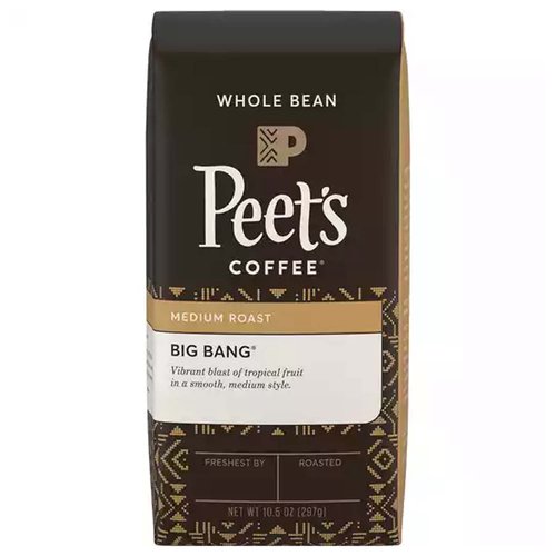 Peet's Coffee Big Bang Medium Roast Coffee, Whole Bean