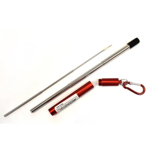 Reusable Stainless Steel Folding Straw