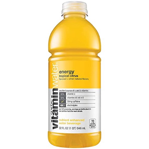 Glaceau Vitaminwater, Energy Tropical Citrus