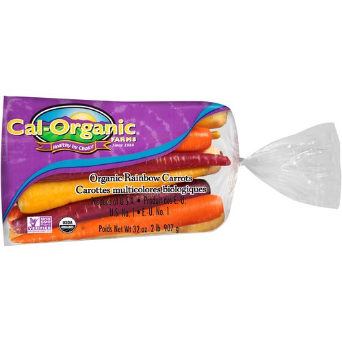 Organic Rainbow Carrots