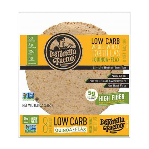 La Tortilla Factory Low Carb Quinoa & Flax