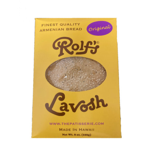 Rolf's Lavosh, Regular