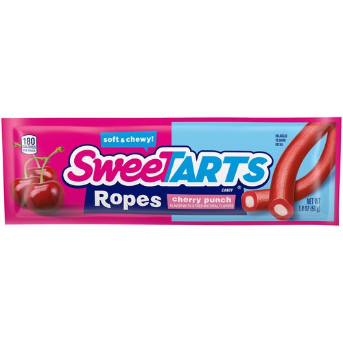 Sweetarts Ropes Candy, Cherry Punch