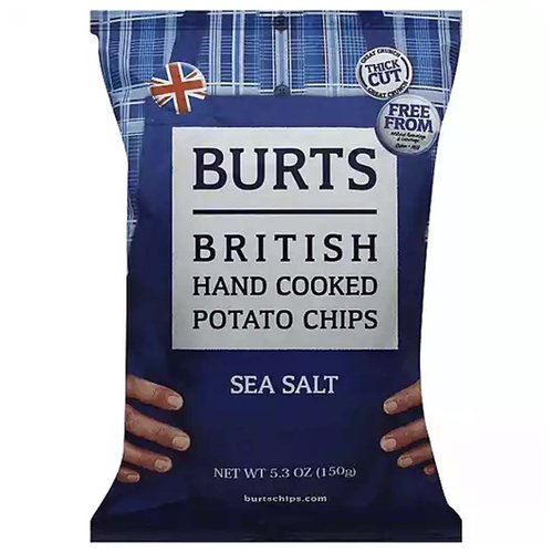 Burts Potato Chips, Sea Salt