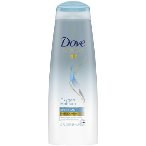 Dove Shampoo, Oxygen Moisture