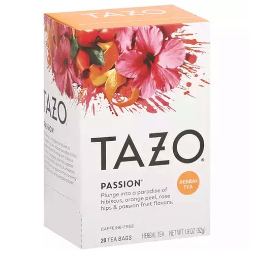 Tazo Herbal Tea, Passion 