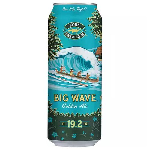 Kona Brewing Big Wave Beer - Old Listing