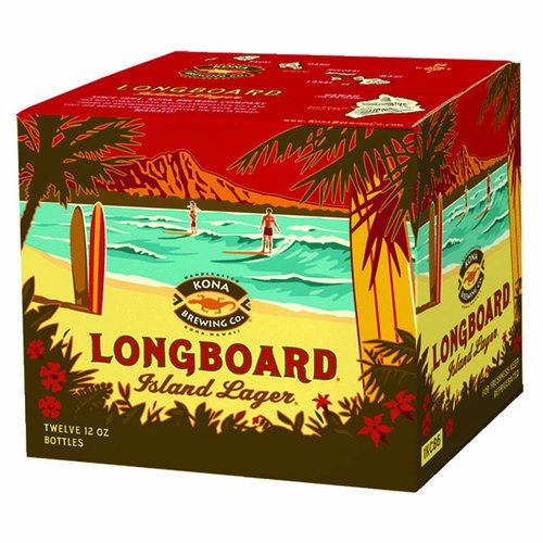 Kona Brewing Longboard Island Lager, Bottles (Pack of 12)