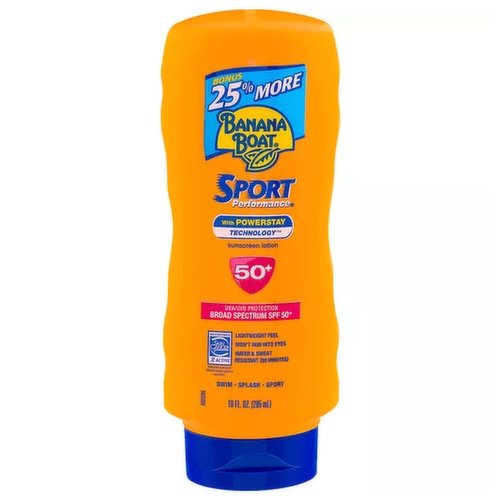 Banana Boat Sport Lotion, SPF 50