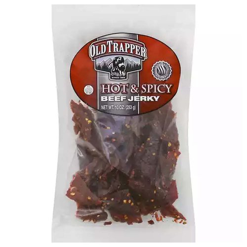 Old Trapper Beef Jerky, Hot & Spicy