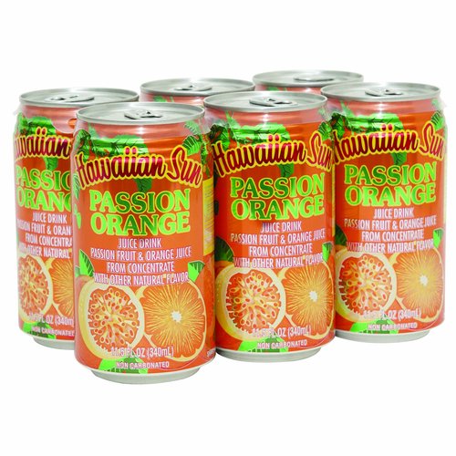 Orange Juice Drinks, 6 Pack