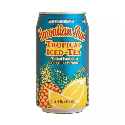 Hawaiian Sun Tropical Iced Tea, Cans (Pack of 6)