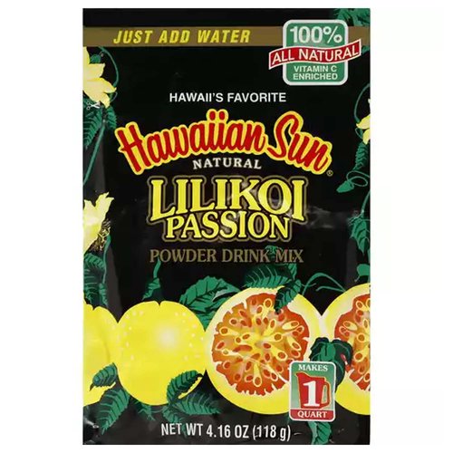 Hawaiian Sun Lilikoi Passion Powder Drink Mix