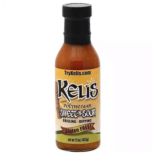 Keli's Grilling & Dipping Sauce, Polynesian Sweet<li>N<li>Sour