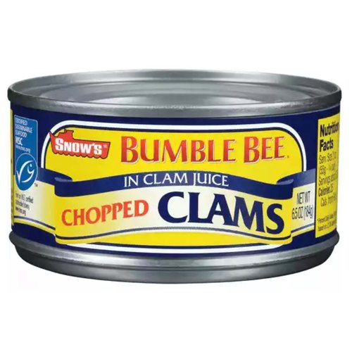 Snow's Chopped Clams in Clam Juice