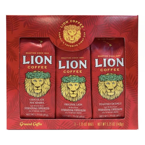 Lion Coffee Gift Set