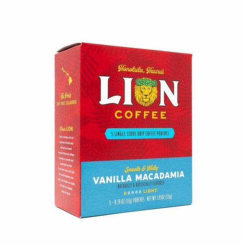 Lion Drip Coffee Vanilla Mac