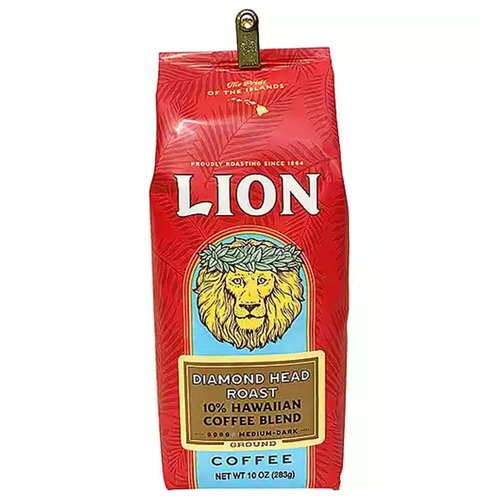 Lion Coffee, Diamond Head Espresso, Ground