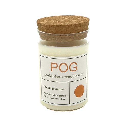 Hale Plume Organic Soy Wax Candle POG