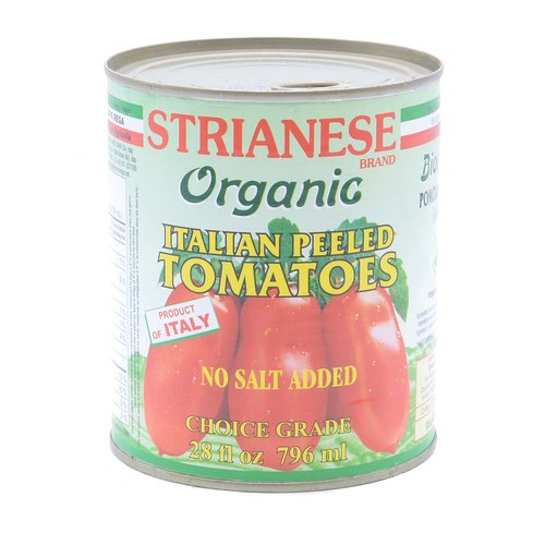 Strianese Organic Italian Peeled Tomato